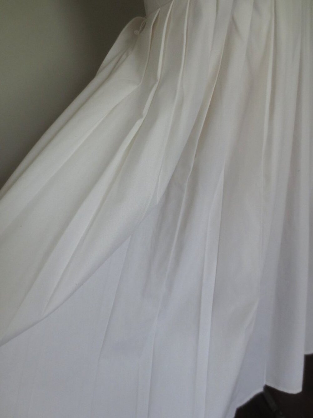 A New Strapless Day A-Line Pleated Midi Dress - Picture 9 of 15